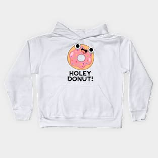 Holey Donut Cute Food Pun Kids Hoodie